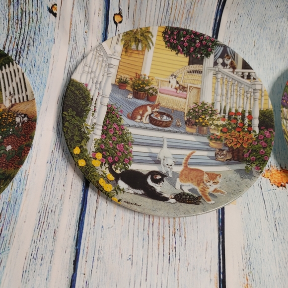 8 Bradex 9" Plates The Garden Secrets - Picture 8 of 16